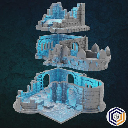 Tabletop Gelände | Barracks | Conquest Creations | Kingdom of Tor Ithilas | Herr der Ringe | Fantasy terrain