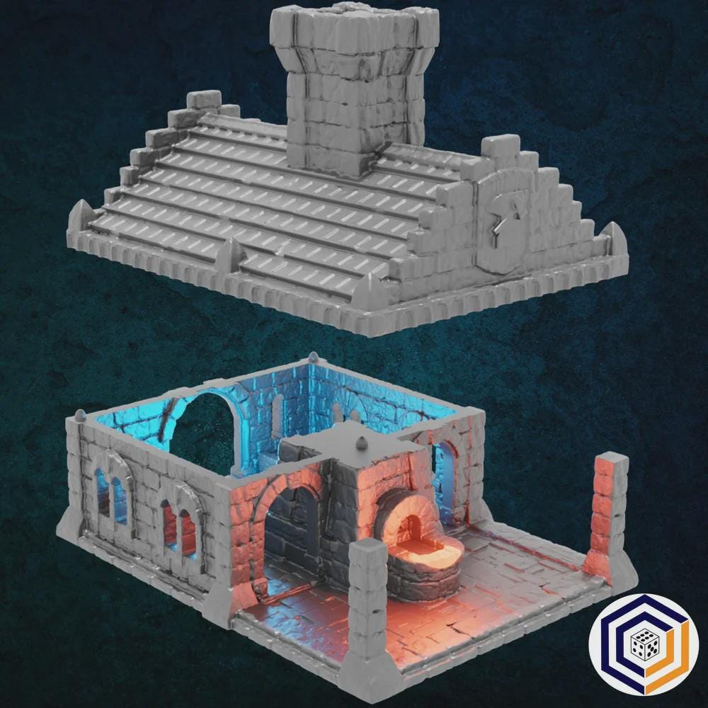 Tabletop Gelände | Forge | Conquest Creations | Kingdom of Tor Ithilas | Herr der Ringe | Fantasy terrain