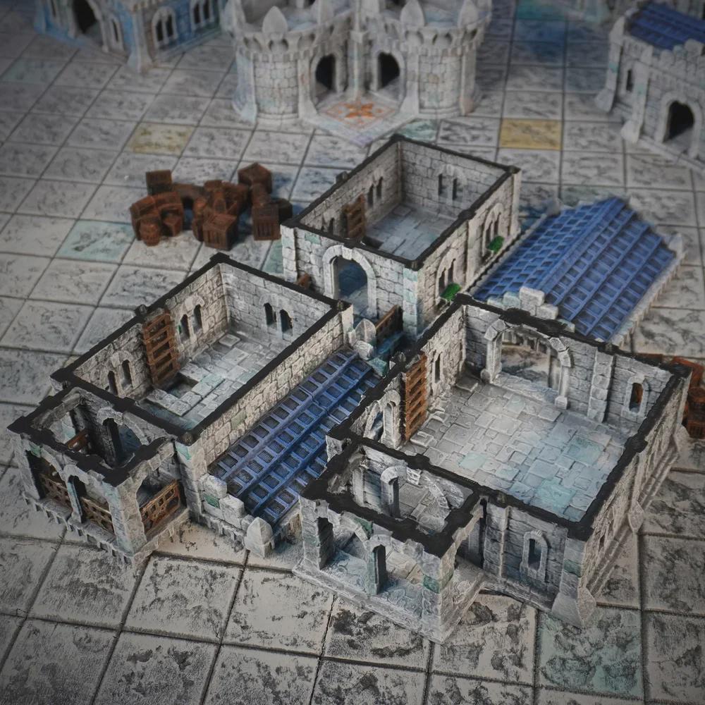 Tabletop Gelände | Manor House | Conquest Creations | Kingdom of Tor Ithilas | Herr der Ringe | Fantasy terrain