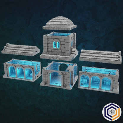 Tabletop Gelände | Stable | Conquest Creations | Kingdom of Tor Ithilas | Herr der Ringe | Fantasy terrain