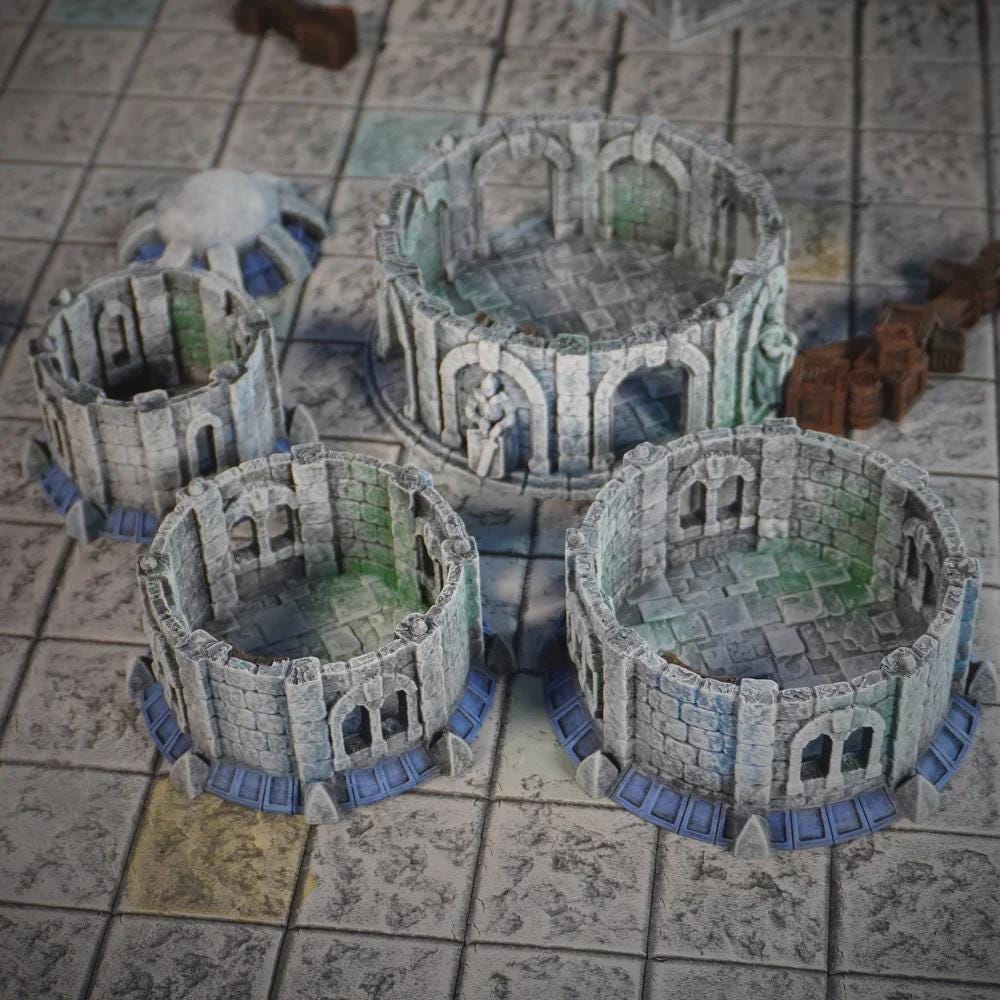 Tabletop Gelände | Tower | Conquest Creations | Kingdom of Tor Ithilas | Herr der Ringe | Fantasy terrain