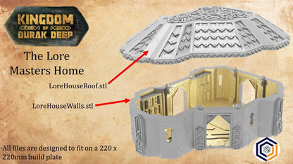 Tabletop Gelände | Lore Masters Home | Conquest Creations | Kingdom of Durak Deep | Herr der Ringe | Fantasy terrain