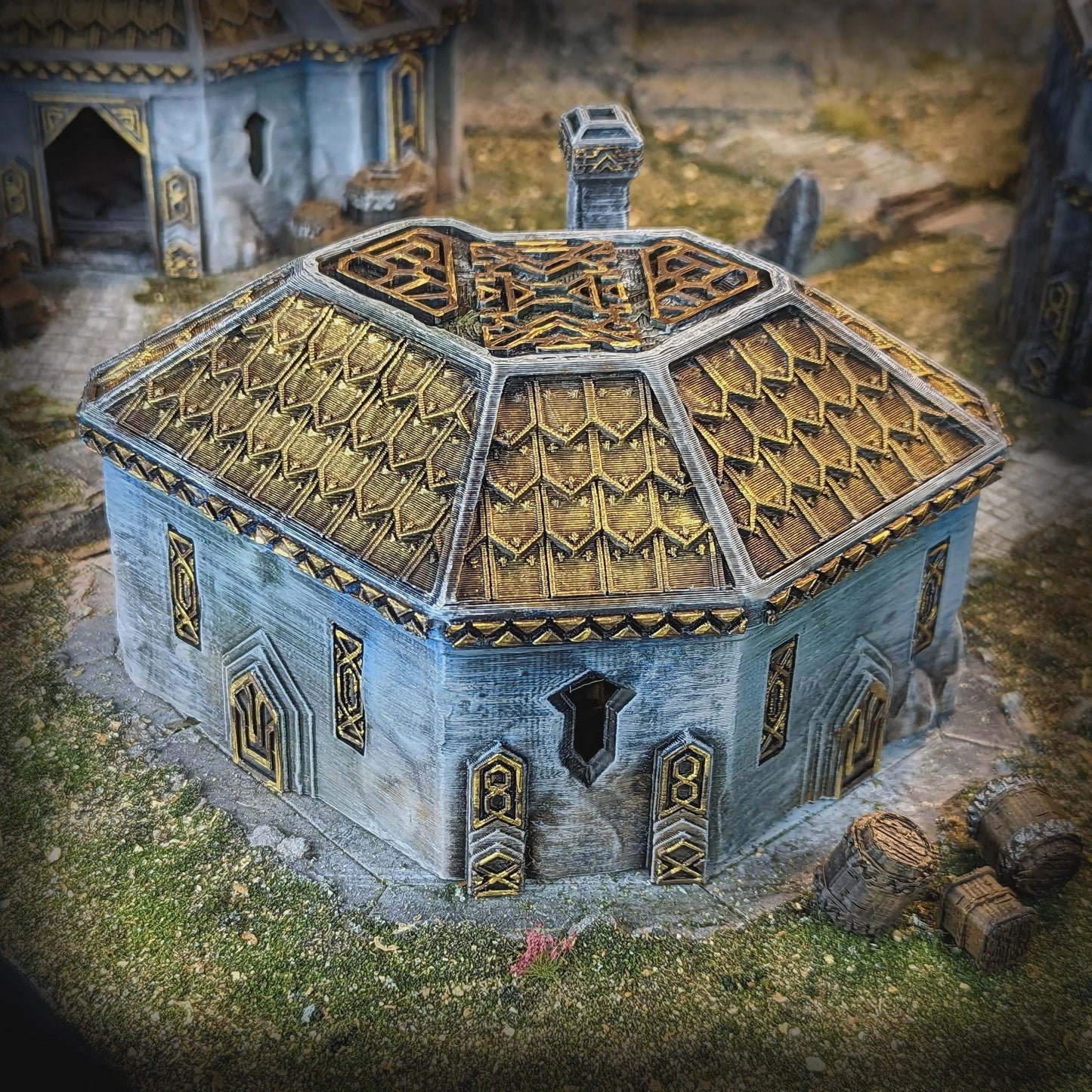 Tabletop Gelände | Dwarven House | Conquest Creations | Kingdom of Durak Deep | Herr der Ringe | Fantasy terrain