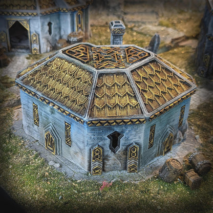 Tabletop Gelände | Dwarven House | Conquest Creations | Kingdom of Durak Deep | Herr der Ringe | Fantasy terrain