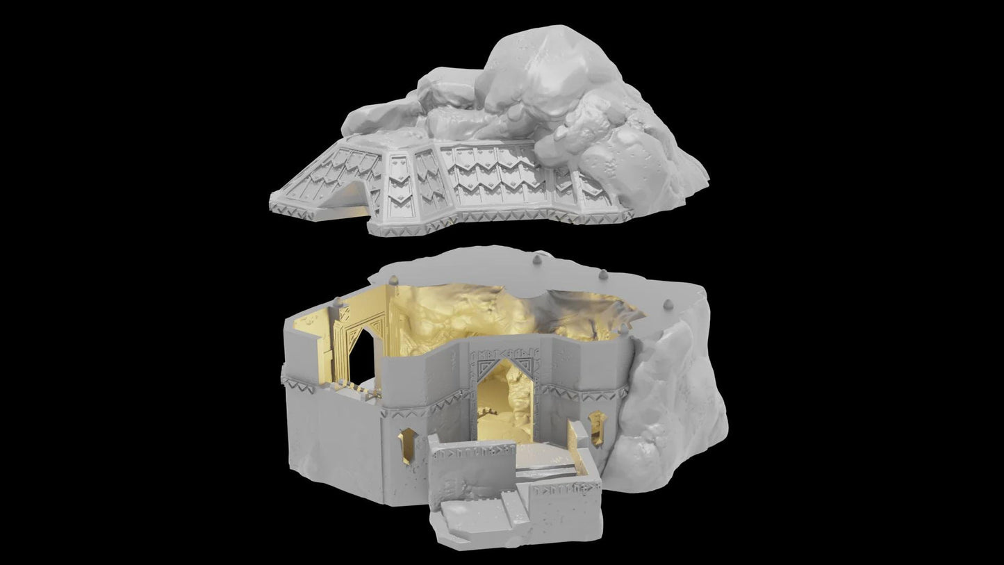 Tabletop Gelände | Mineshaft | Conquest Creations | Kingdom of Durak Deep | Herr der Ringe | Fantasy terrain