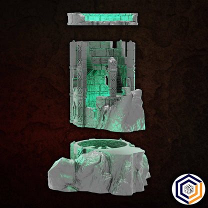 Tabletop Gelände | Peak Tower | Conquest Creations | Mountain Peak | Herr der Ringe | Fantasy terrain