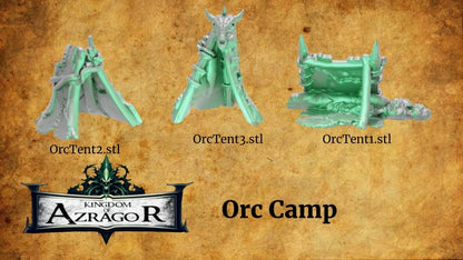 Orc Camp | Kingdom of Azragor | MESBG