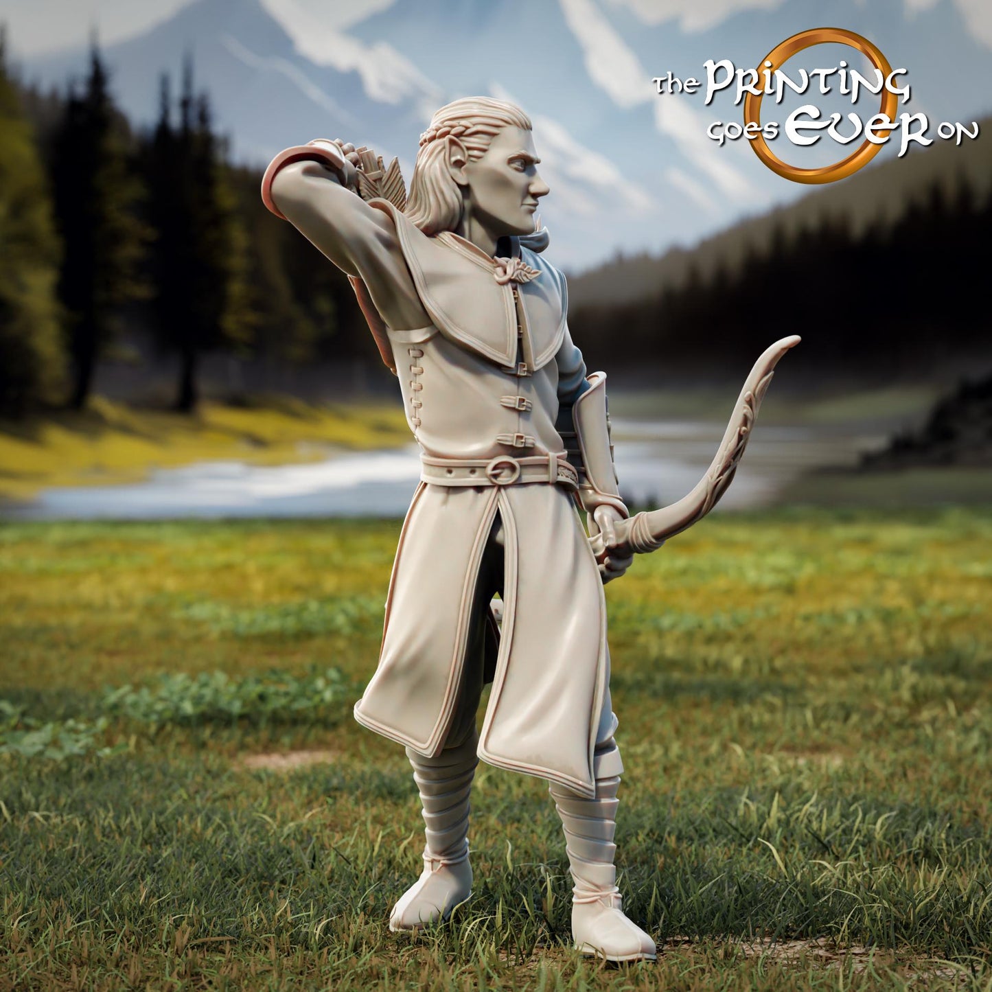 Tabletop Minitures | Die Gefährten des Lichts | Helden - auf Reisen | The Printing Goes Ever On | Herr der Ringe | Fantasy Miniaturen