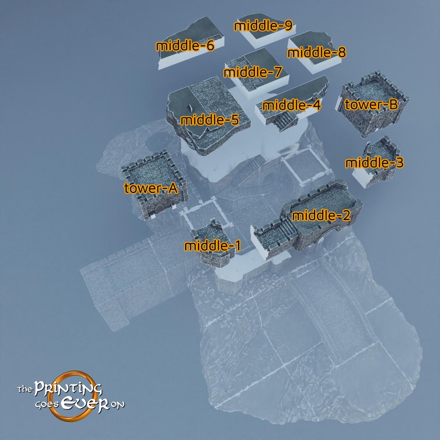 Mountain Fortress | MESBG