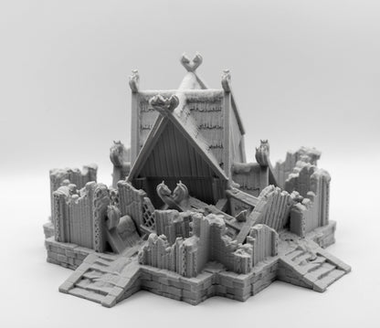 Barracks ruin | Kingdom of Saxonia V2 | MESBG