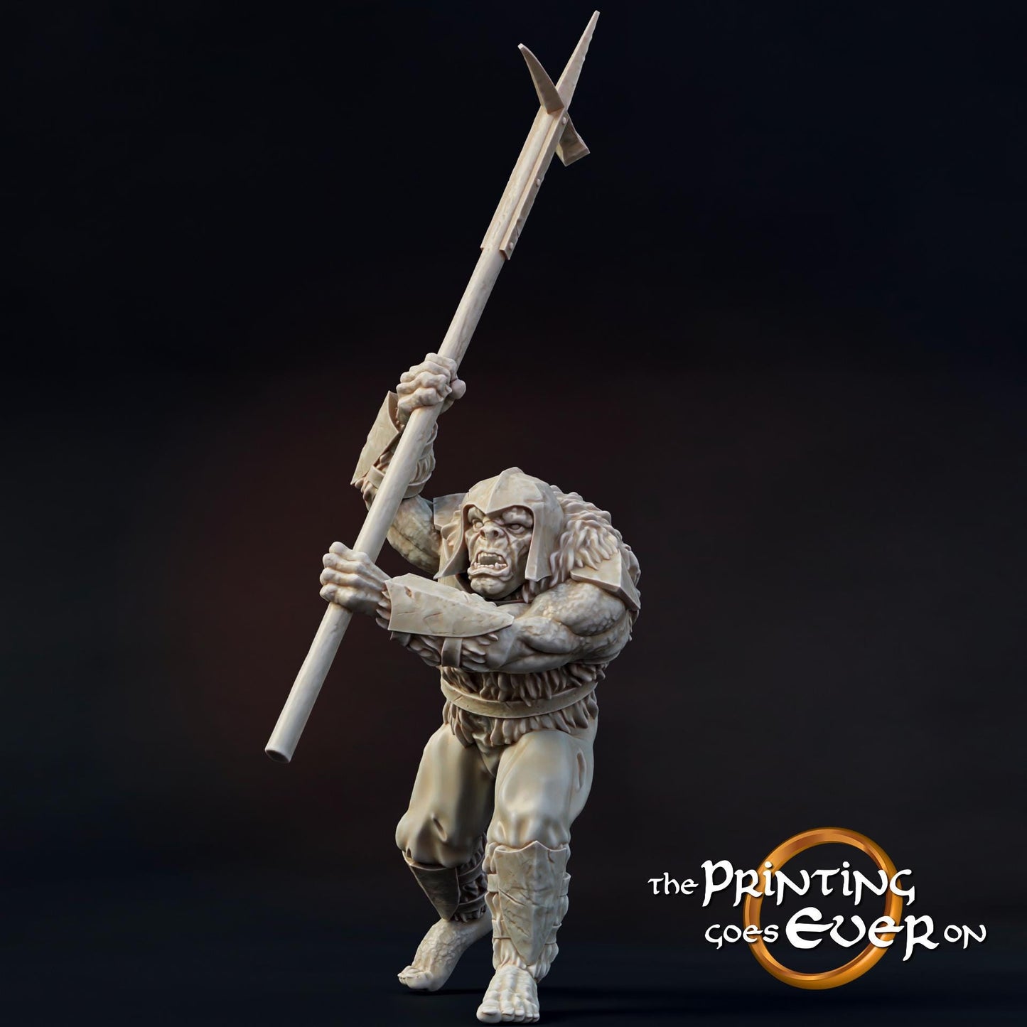 Tabletop Minitures | Orc-Warband | Ork | The Printing Goes Ever On | Herr der Ringe | MESBG | Fantasy Miniaturen