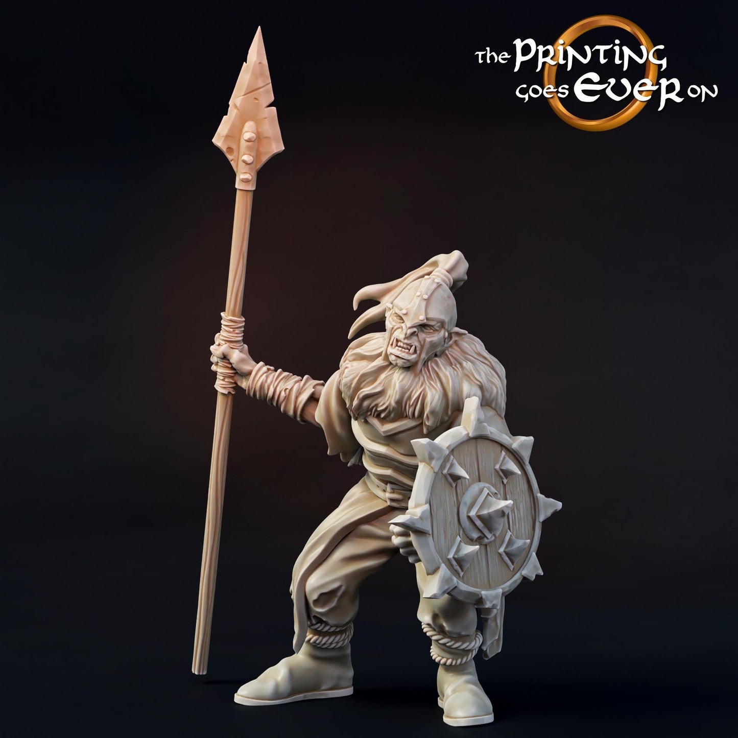 Tabletop Minitures | Orc-Warband | Ork | The Printing Goes Ever On | Herr der Ringe | MESBG | Fantasy Miniaturen