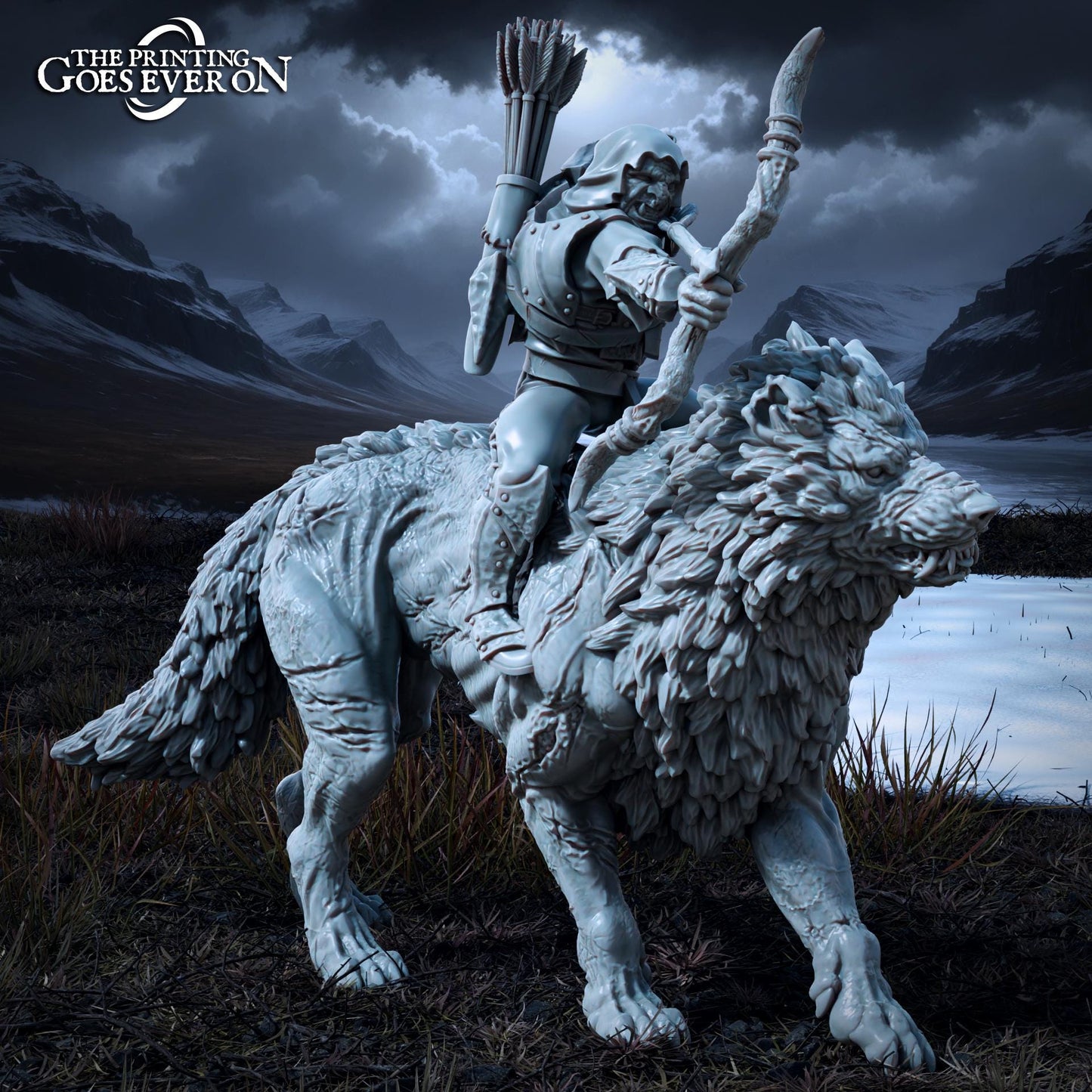 Tabletop Minitures | Ironmoor Orcs | Northern Kingdom | The Printing Goes Ever On | Herr der Ringe | MESBG | Fantasy Miniaturen