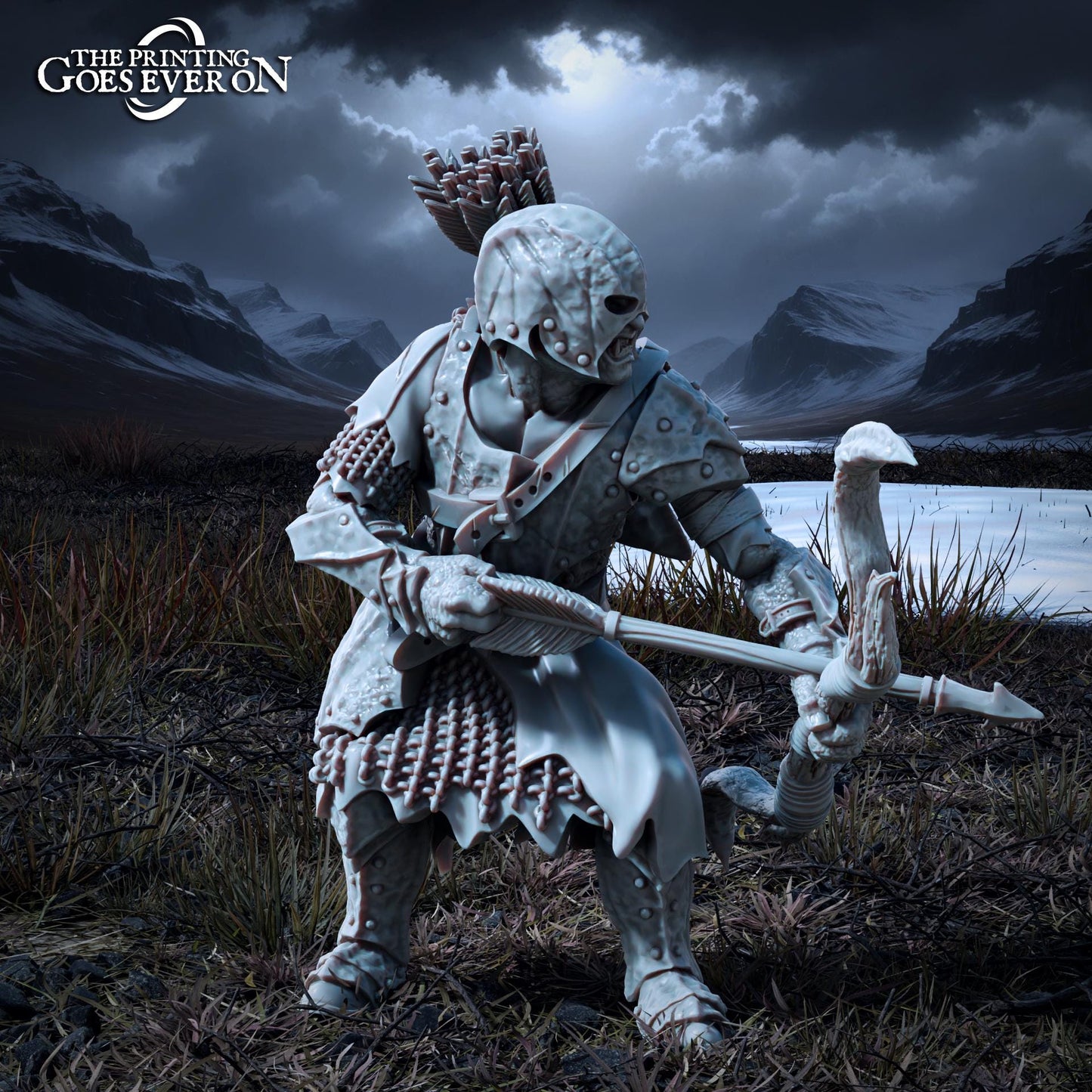 Tabletop Minitures | Ironmoor Orcs | Northern Kingdom | The Printing Goes Ever On | Herr der Ringe | MESBG | Fantasy Miniaturen