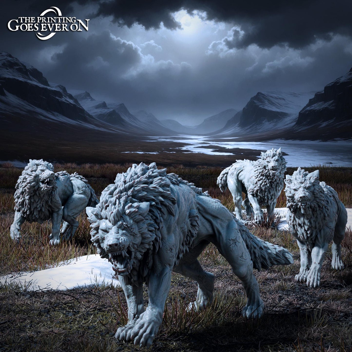 Tabletop Minitures | Ironmoor Orcs | Northern Kingdom | The Printing Goes Ever On | Herr der Ringe | MESBG | Fantasy Miniaturen