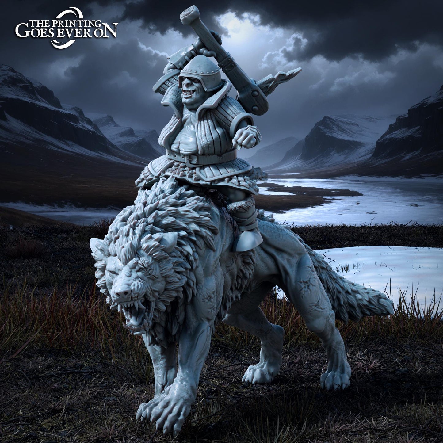 Tabletop Minitures | Ironmoor Orcs | Northern Kingdom | The Printing Goes Ever On | Herr der Ringe | MESBG | Fantasy Miniaturen