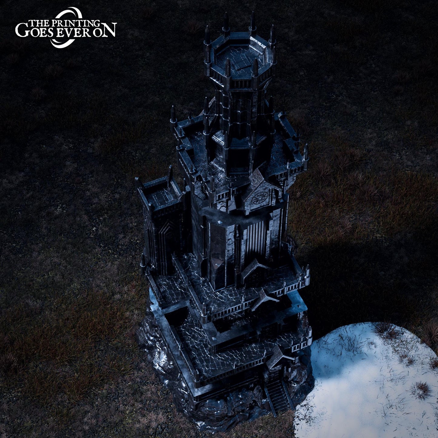 Tabletop Terrain | Ironmoor Fortress | Northern Kingdom | The Printing Goes Ever On | Herr der Ringe | MESBG | Tabletop Gelände