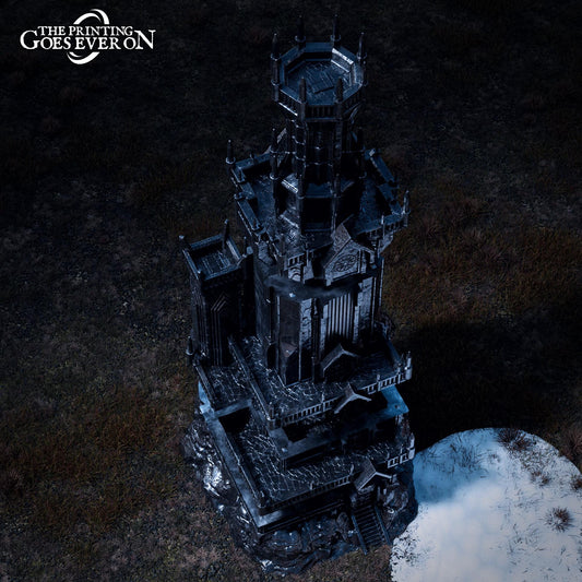 Tabletop Terrain | Ironmoor Fortress | Northern Kingdom | The Printing Goes Ever On | Herr der Ringe | MESBG | Tabletop Gelände