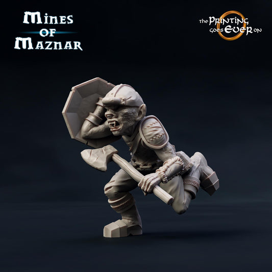 Tabletop Minitures | Goblin Army | Mines of Maznar | The Printing Goes Ever On | Herr der Ringe | MESBG | Fantasy