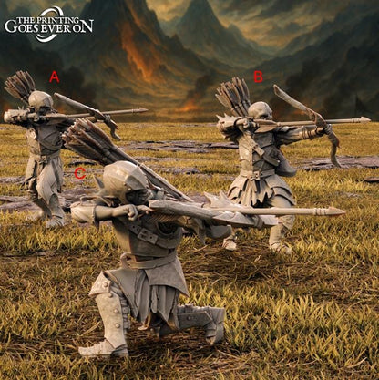 Tabletop Minitures | Azraks Orcs | After the Fire | The Printing Goes Ever On | Herr der Ringe | MESBG