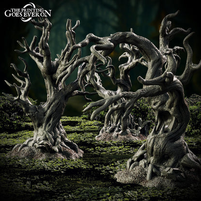 Tabletop Gelände | Elderwood Trees | The Printing Goes Ever On | Herr der Ringe | Fantasy terrain