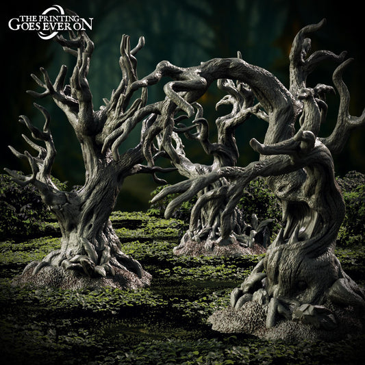 Tabletop Gelände | Elderwood Trees | The Printing Goes Ever On | Herr der Ringe | Fantasy terrain