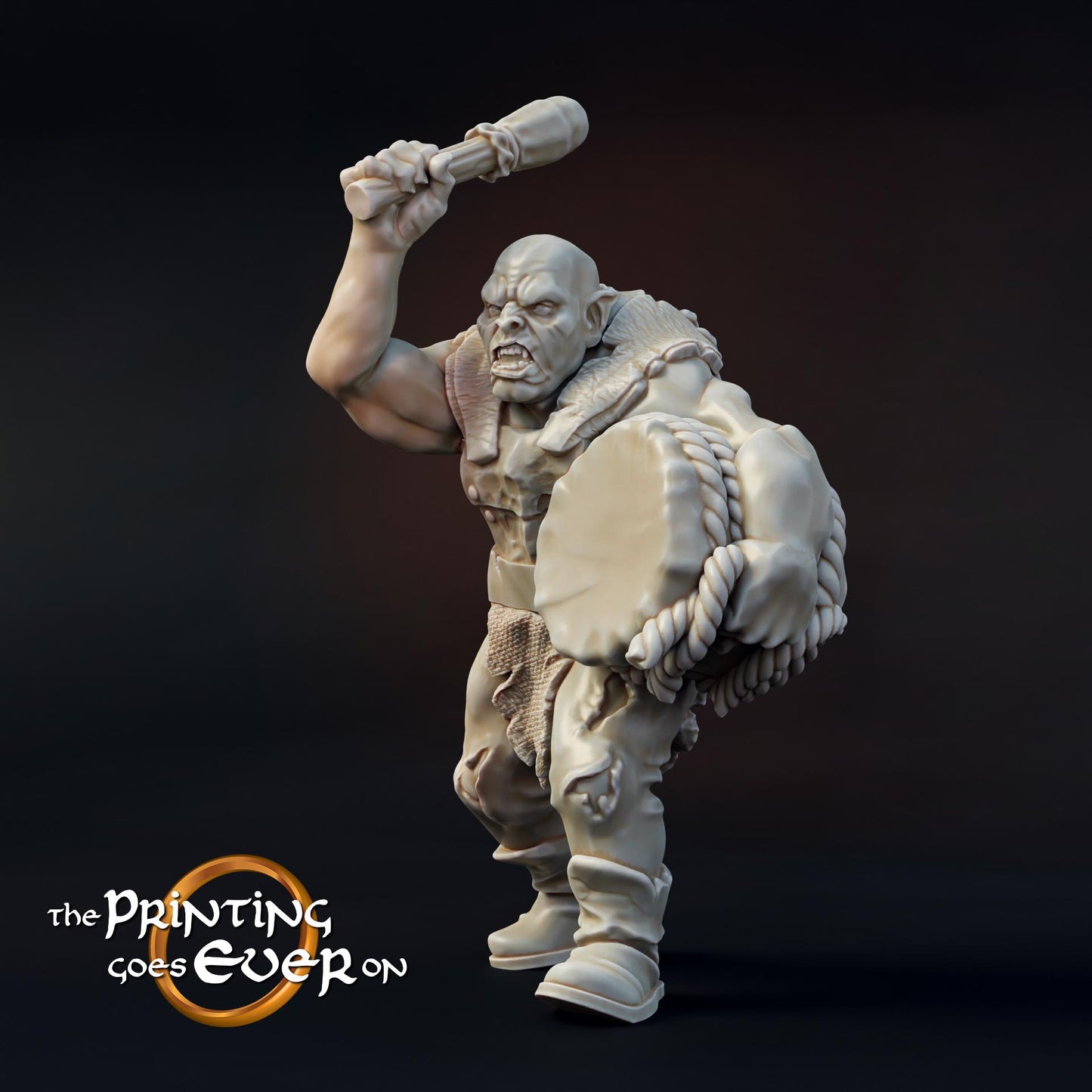 Tabletop Minitures | Orc-Warband | Ork | The Printing Goes Ever On | Herr der Ringe | MESBG | Fantasy Miniaturen