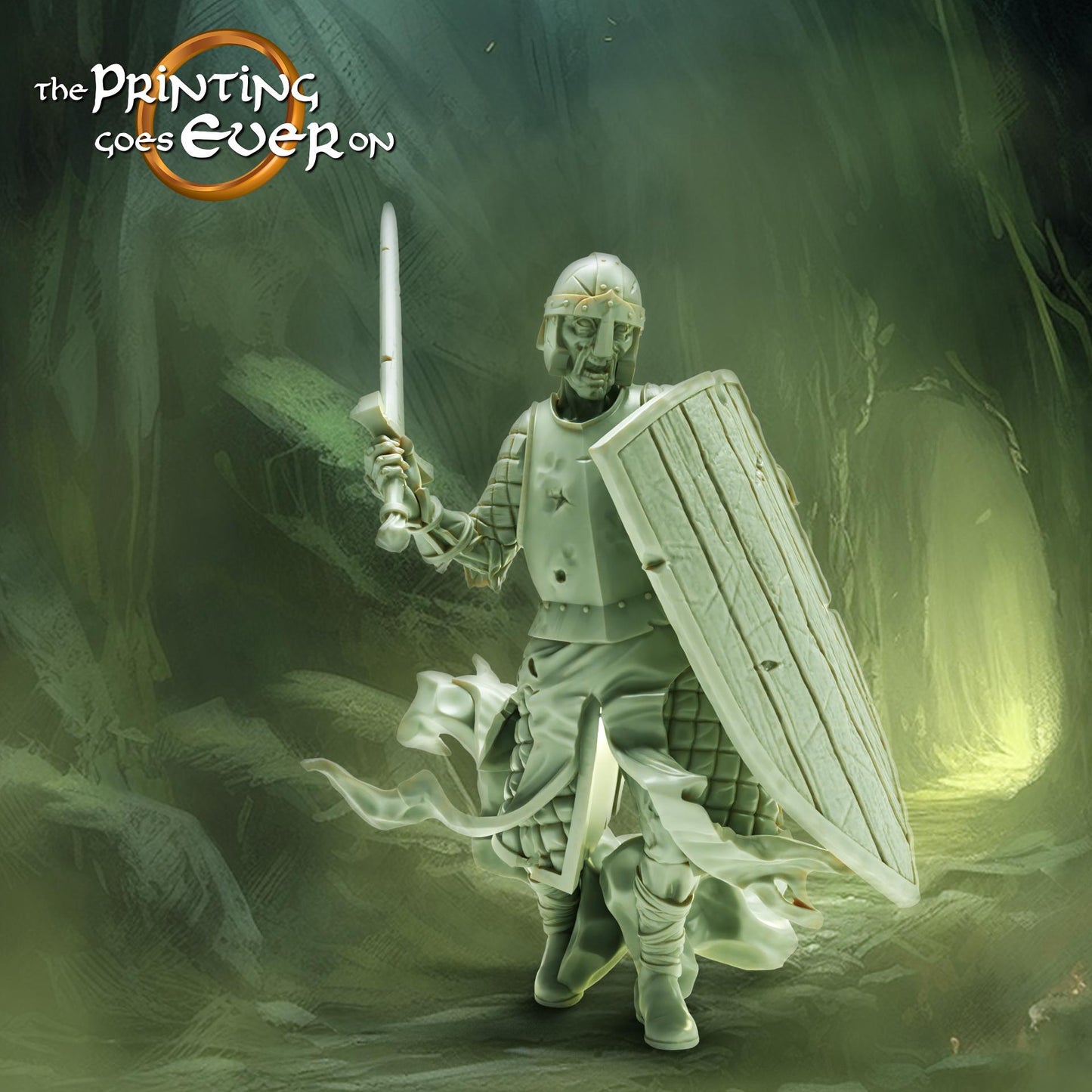 Tabletop Minitures | Hall of the Ghost King | Geister | The Printing Goes Ever On | Herr der Ringe | MESBG | Fantasy Miniaturen