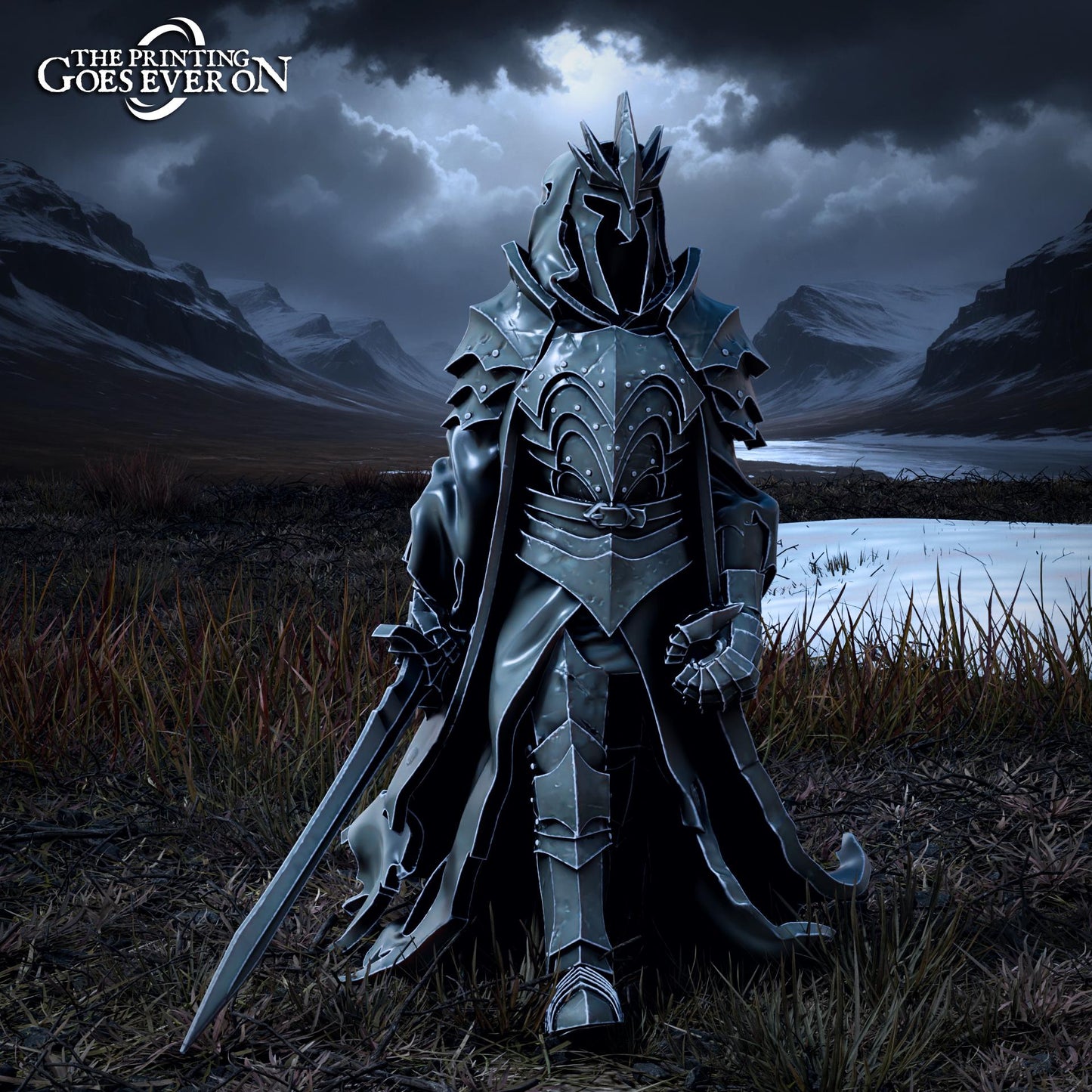 Tabletop Minitures | Dark King | Northern Kingdom | The Printing Goes Ever On | Herr der Ringe | MESBG | Fantasy Miniaturen