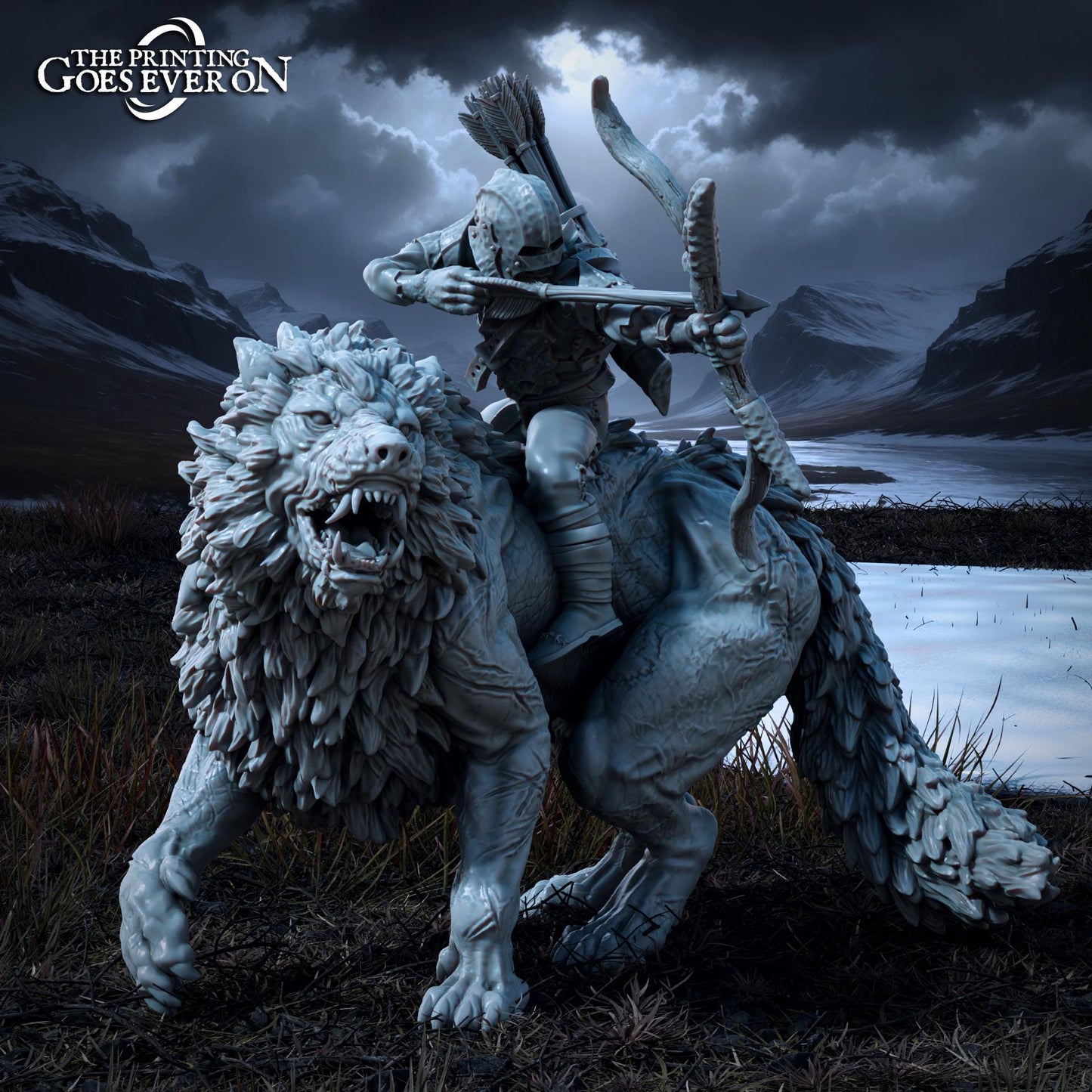 Tabletop Minitures | Ironmoor Orcs | Northern Kingdom | The Printing Goes Ever On | Herr der Ringe | MESBG | Fantasy Miniaturen