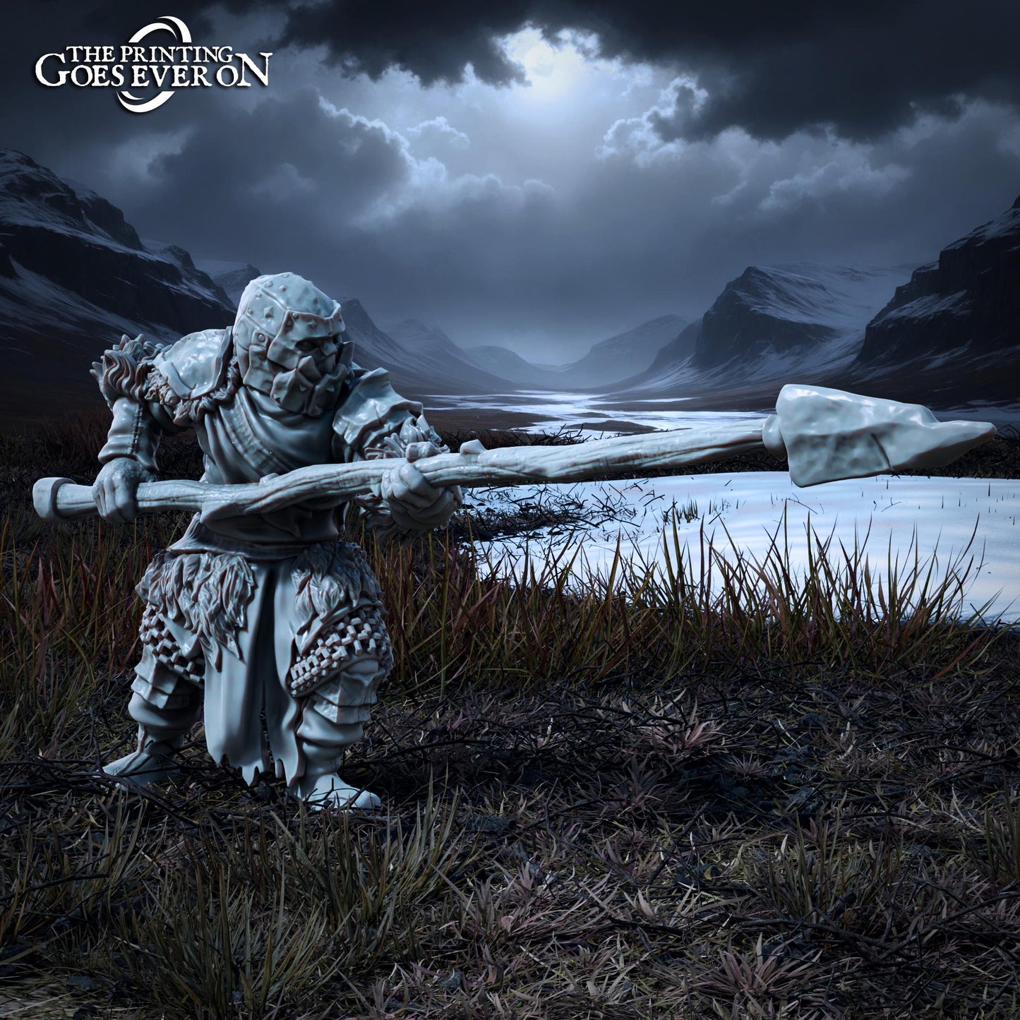 Tabletop Minitures | Ironmoor Orcs | Northern Kingdom | The Printing Goes Ever On | Herr der Ringe | MESBG | Fantasy Miniaturen