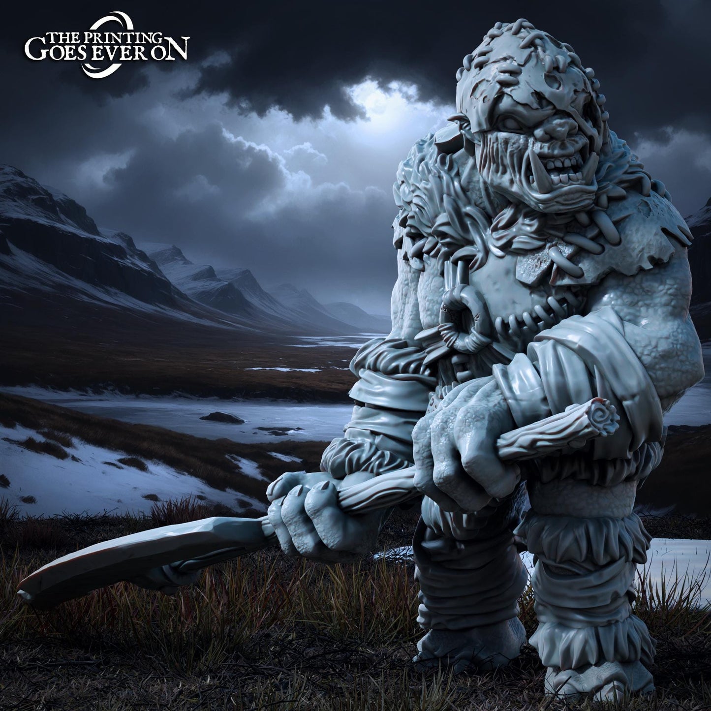 Tabletop Minitures | Ironmoor Trolls | Northern Kingdom | The Printing Goes Ever On | Herr der Ringe | MESBG | Fantasy Miniaturen