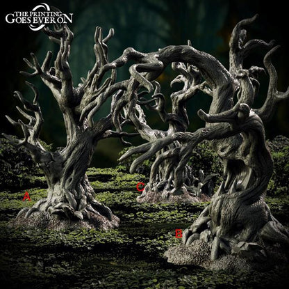 Tabletop Gelände | Elderwood Trees | The Printing Goes Ever On | Herr der Ringe | Fantasy terrain