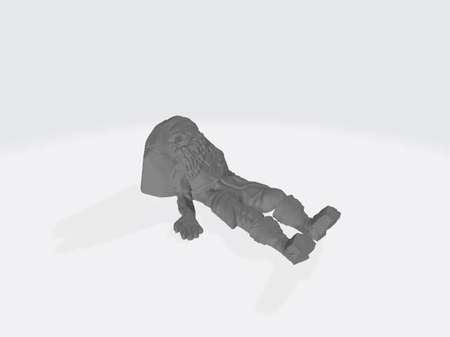 Tabletop Minitures | wounded Dwarfs | Dead Dwarfs | Mines of Maznar | The Printing Goes Ever On | Herr der Ringe | MESBG | Fantasy