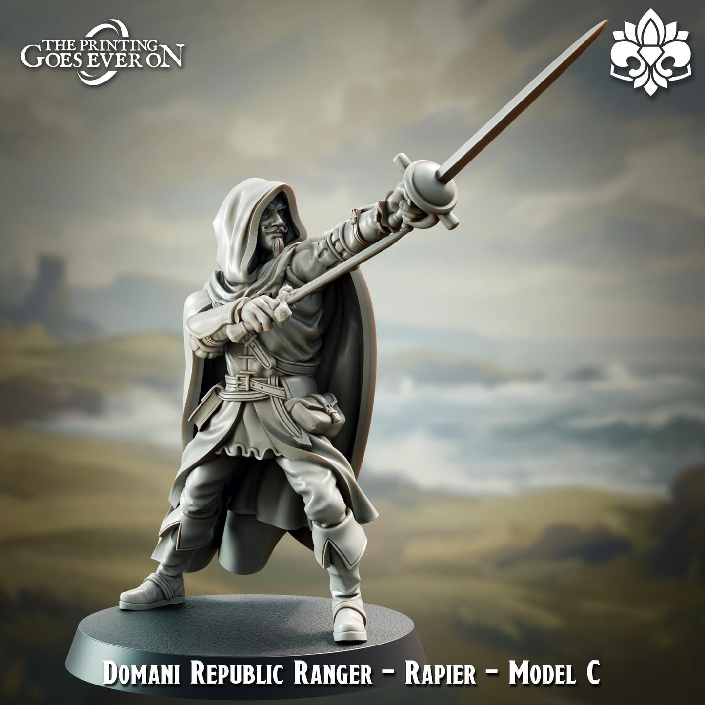 Tabletop Minitures | Domani Republic | Rangers | The Printing Goes Ever On | Fantasy Miniaturen
