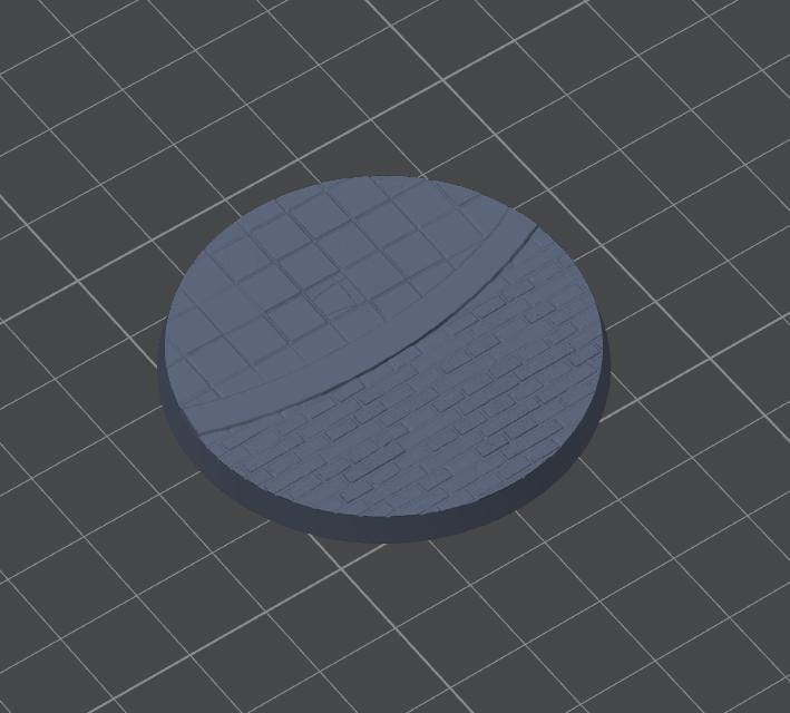 Bases | City | Universal 3D Base | Wargames, Miniaturen, Figuren | Verschiedene Größen