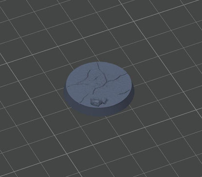 Bases | Wasteland | Universal 3D Base | Wargames, Miniaturen, Figuren | Verschiedene Größen