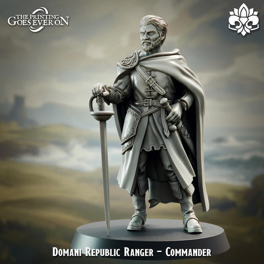 Tabletop Minitures | Domani Republic | Characters | The Printing Goes Ever On | Fantasy Miniaturen