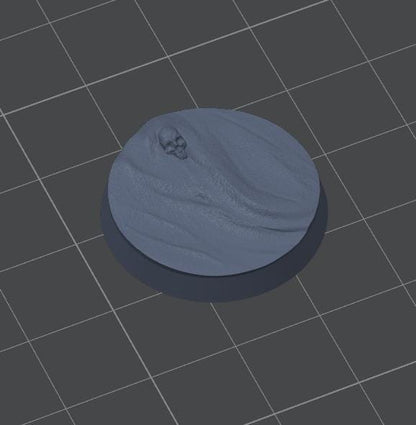 Bases | Wüste | Universal 3D Base | Wargames, Miniaturen, Figuren | Verschiedene Größen