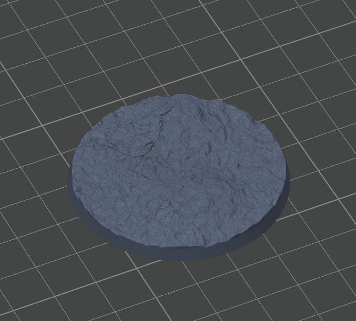 Bases | Wasteland | Universal 3D Base | Wargames, Miniaturen, Figuren | Verschiedene Größen