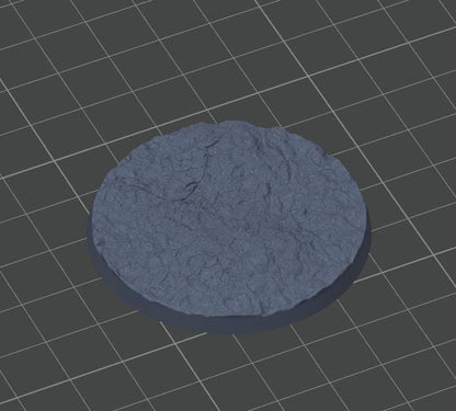 Bases | Wasteland | Universal 3D Base | Wargames, Miniaturen, Figuren | Verschiedene Größen