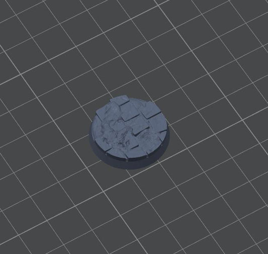 Bases | Ruinen | Universal 3D Base | Wargames, Miniaturen, Figuren | Verschiedene Größen