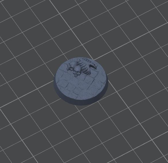 Bases | Ruinen | Universal 3D Base | Wargames, Miniaturen, Figuren | Verschiedene Größen