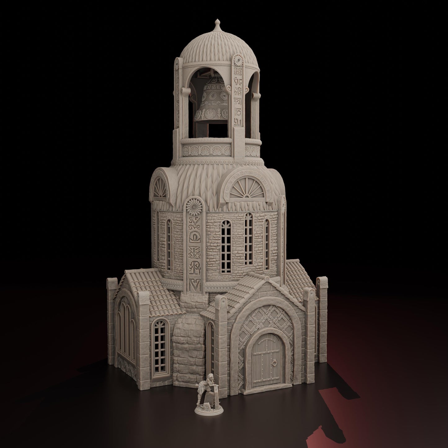 Trench Crusade | Glockenturm | Crimson tree Temple | Tabletop Gelände | WW 1 | Fantasy terrain