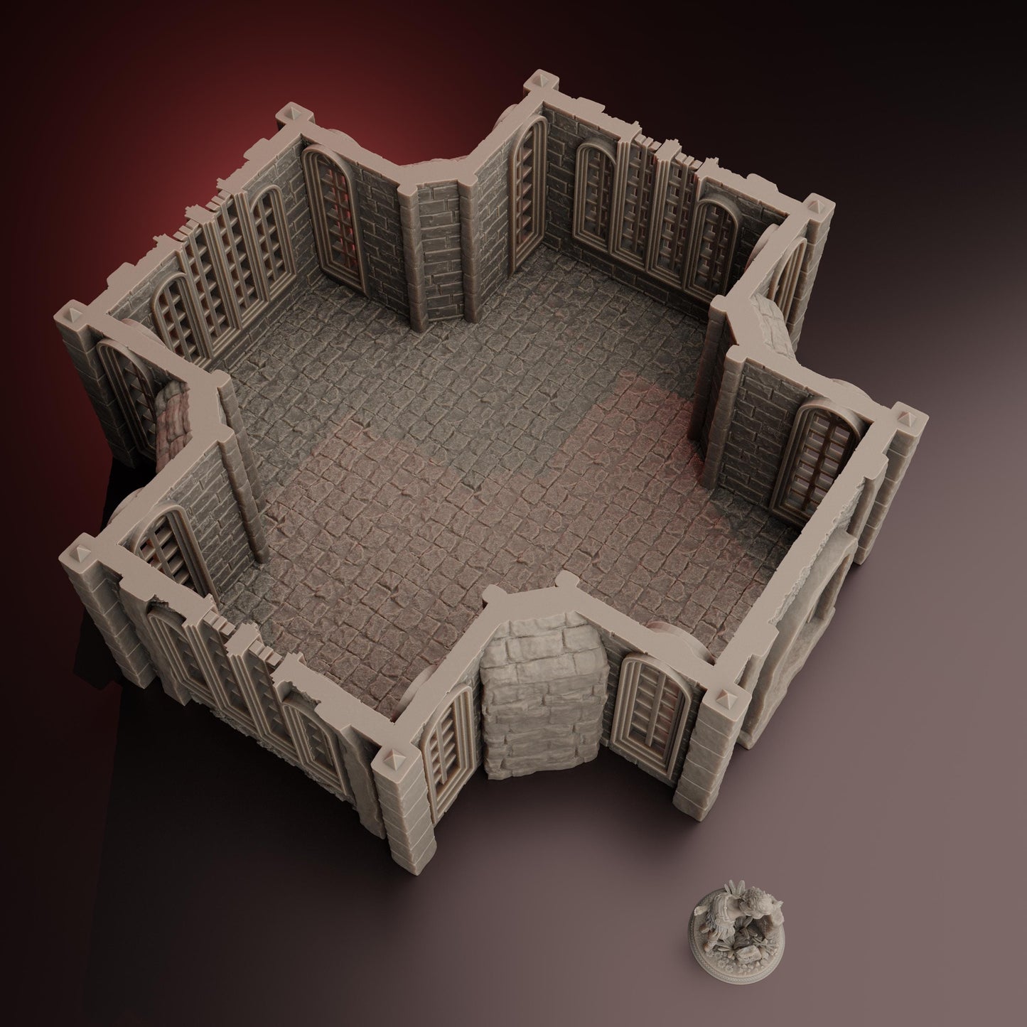 Trench Crusade | Glockenturm | Crimson tree Temple | Tabletop Gelände | WW 1 | Fantasy terrain