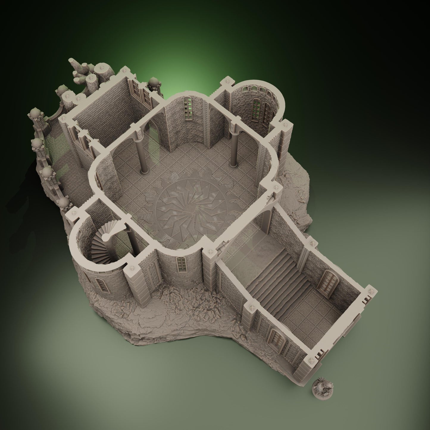 Trench Crusade | Baumtempel | Crimson tree Temple | Tabletop Gelände | WW 1 | Fantasy terrain