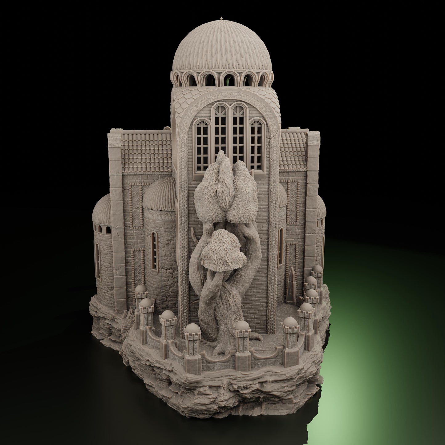 Trench Crusade | Baumtempel | Crimson tree Temple | Tabletop Gelände | WW 1 | Fantasy terrain