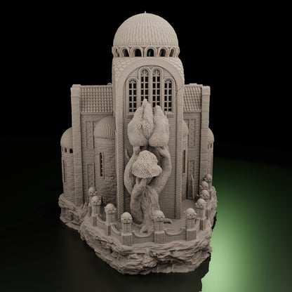 Trench Crusade | Baumtempel | Crimson tree Temple | Tabletop Gelände | WW 1 | Fantasy terrain