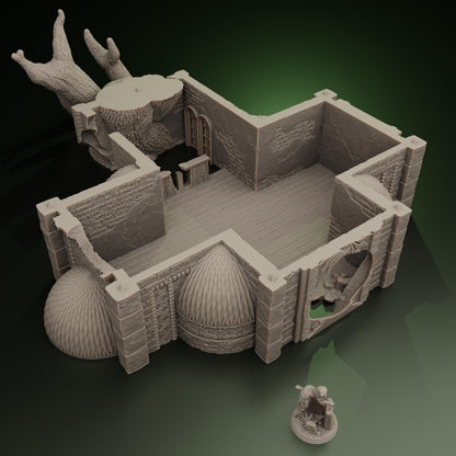 Trench Crusade | Baumtempel | Ruine | Crimson tree Temple | Tabletop Gelände | WW 1 | Fantasy terrain
