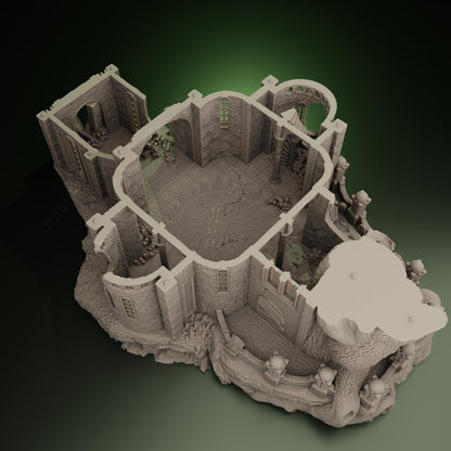 Trench Crusade | Baumtempel | Ruine | Crimson tree Temple | Tabletop Gelände | WW 1 | Fantasy terrain